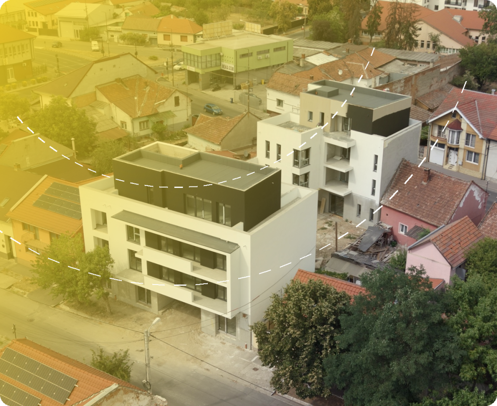 Ansamblu mixt P+2E+Er – Calea Clujului, Oradea – proiect de structură Prorezis Studio