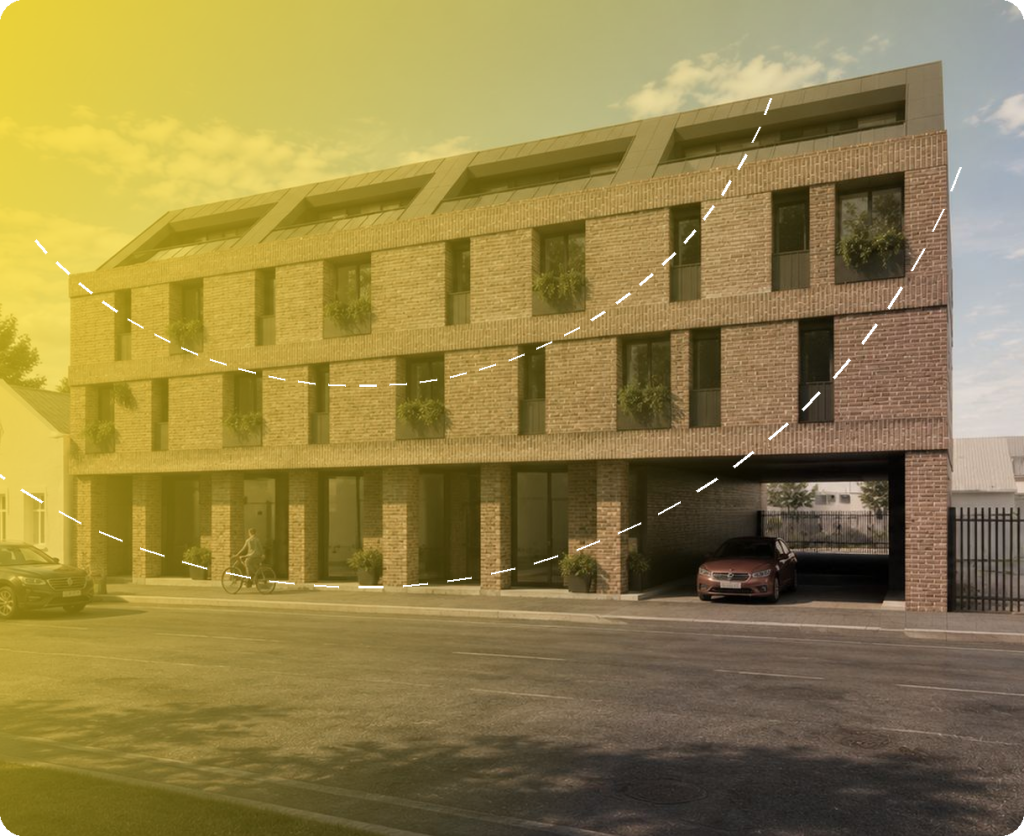 Bloc de locuințe S+P+2E+Er – str. Cuza Vodă, Oradea – proiect de structură Prorezis Studio