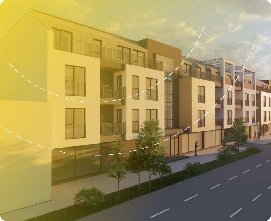 Bloc de locuințe cu spații comerciale – str. Alexandru Roman, Oradea – proiect de structură Prorezis Studio
