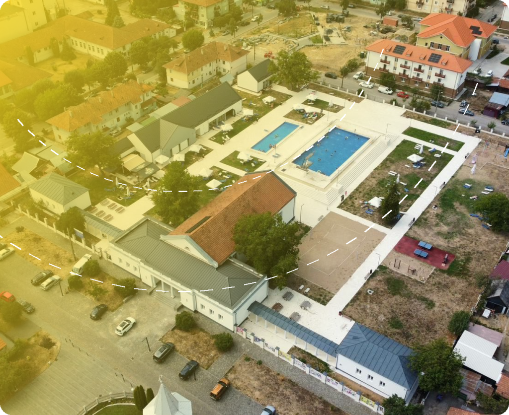 Centru multifuncțional recreativ (ștrand) – Ștei – proiect de structură Prorezis Studio