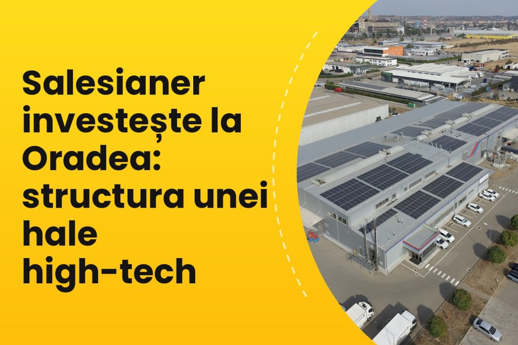 Hala industrială Salesianer Miettex din Oradea, proiectare structură de rezistență Prorezis Studio